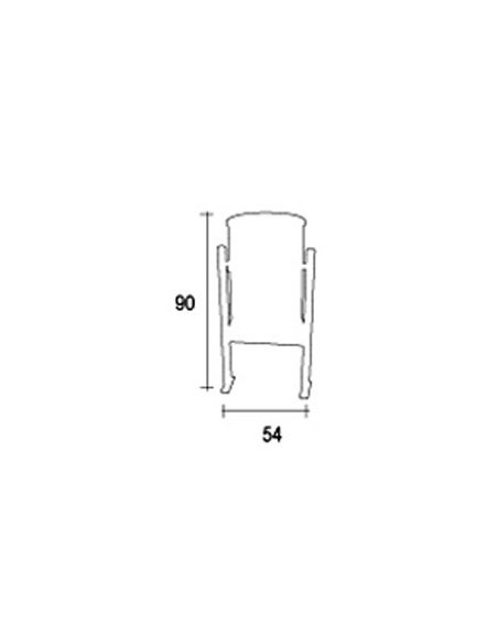 Papelera de Hierro Modelo PP-1