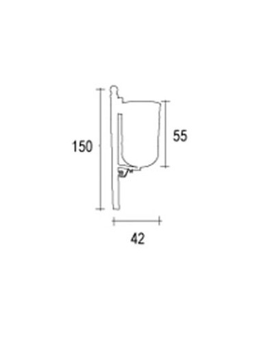 Papelera de Hierro Modelo PP-5