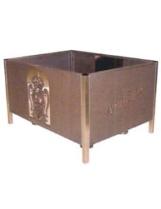 Jardinera de Acero Galvanizado Modelo JA-28 - 98x98cm...