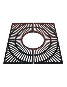 Alcorque de Hierro Modelo AQ-3 / 100x100cm - 50cm de...