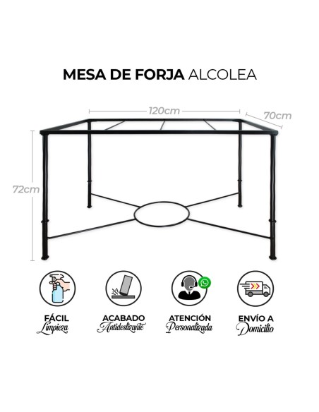 Mesa de Forja Regulable Alcolea