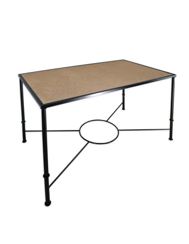 Mesa de Forja Regulable Alcolea con Tablero