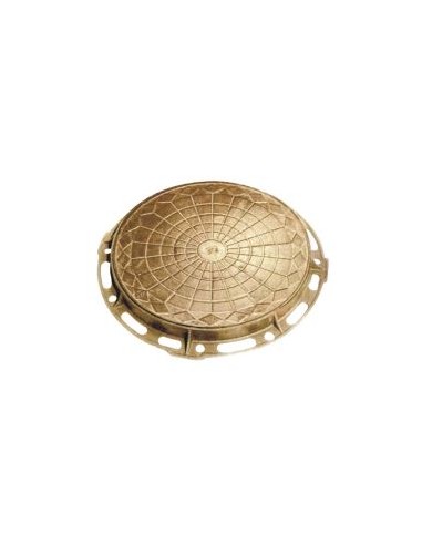 Tapa de Saneamiento Redonda con Marco Modelo...