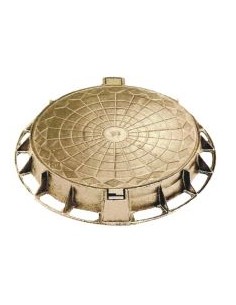 Tapa de Saneamiento Redonda con Marco y Cierre Elástico...