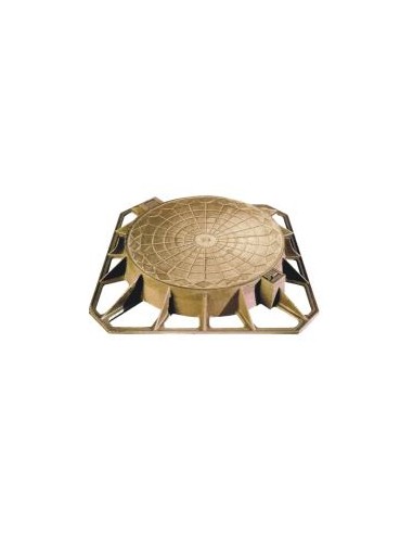 Tapa de Saneamiento Redonda con Marco y Cierre...