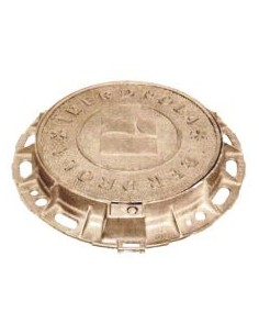 Tapa de Saneamiento Redonda con Marco Iberdrola Modelo...