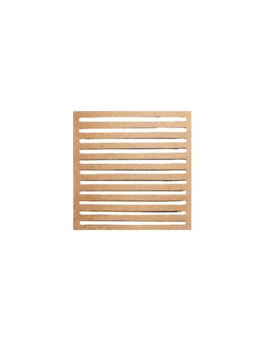 Rejilla Plana sin Marco Modelo TS-56 / 31x36cm...