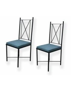 PACK 2 SILLAS DE FORJA MOD. CUMBRES