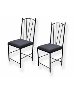 PACK 2 SILLAS DE FORJA MOD.PALILLOS