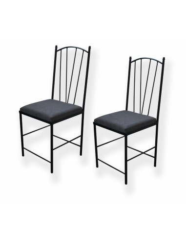PACK 2 SILLAS DE FORJA MOD.PALILLOS