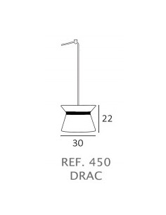 Lampara Colgante Nuva Drac 2