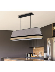 Lámpara Prat Ovalada Recta