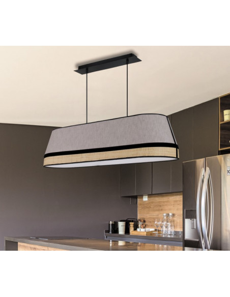 Lámpara Prat Ovalada Recta