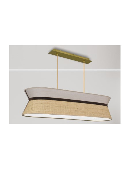 Lámpara Drac Ovalada Recta