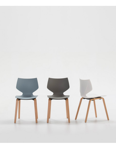 Silla Tula Blanca Claro 4P/Caja