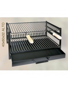 Barbacoa de carbón o leña Moderna modelo PARR01