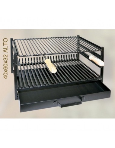 Barbacoa de carbón o leña Moderna modelo PARR01