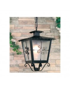 Farol de techo con adornos 664