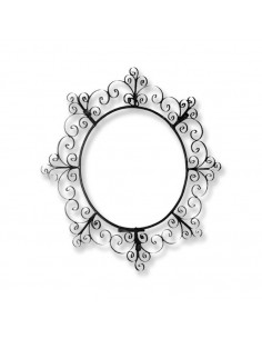Platero de forja 35cm diámetro Modelo PLAT35