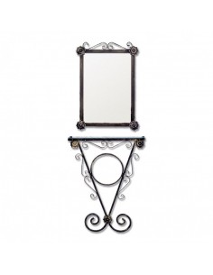 Entradita de forja con espejo Modelo 611