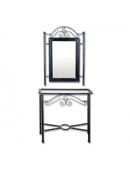 Entradita de forja con espejo Modelo 610