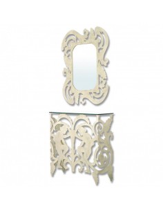 Entradita de forja con espejo Modelo EN6