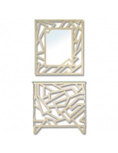 Entradita de forja con espejo Modelo EN5