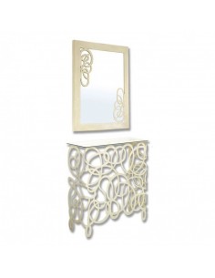 Entradita de forja con espejo Modelo EN2