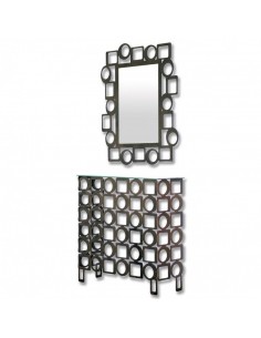 Entradita de forja con espejo Modelo EN4