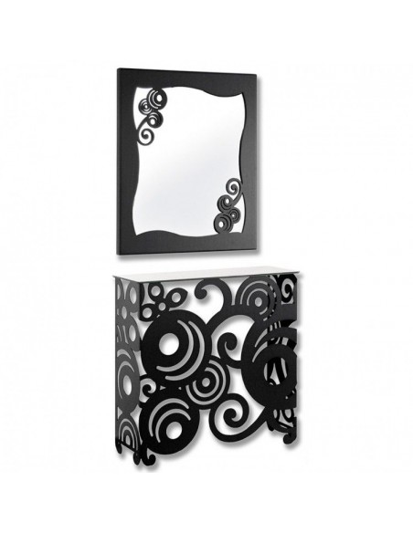 Entradita de forja con espejo Modelo EN3