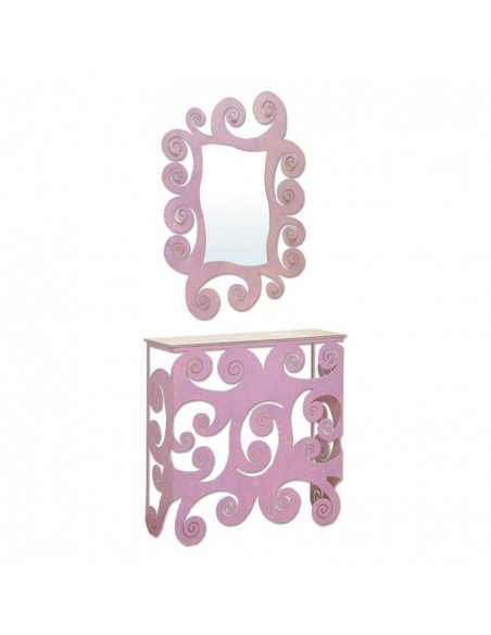 Entradita de forja con espejo Modelo EN16