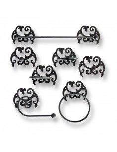 Accesorios de Baño en Forja Cuesta Maneli Modelo ACCG