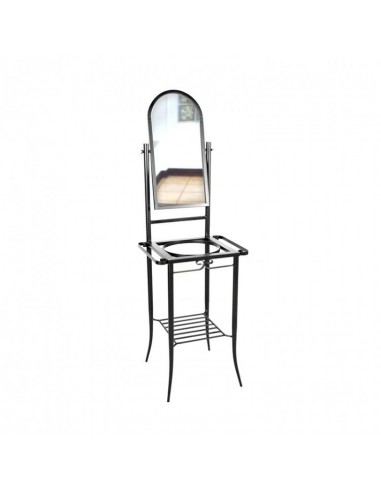 Palanganero de Forja con Espejo Modelo 605A