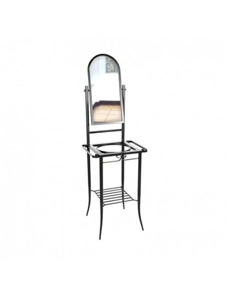 Palanganero de Forja con Espejo Modelo 605A