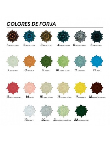 Aplique para Pared Tejado de Caracoles 676