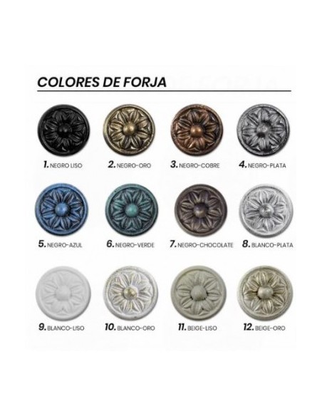 Mesa de forja Modelo ESTEPONA