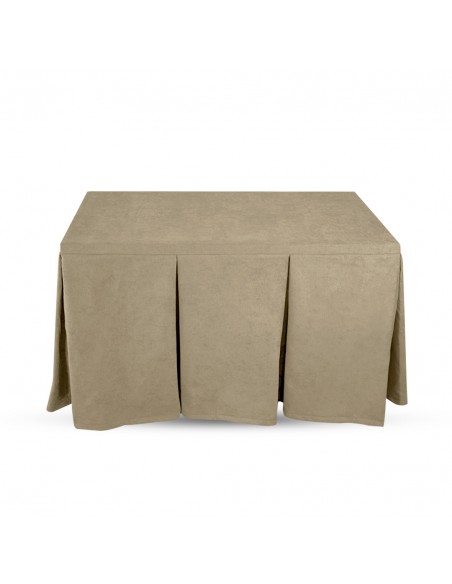 Enaguilla-Ropa para mesa camilla Tejido Anti-Manchas