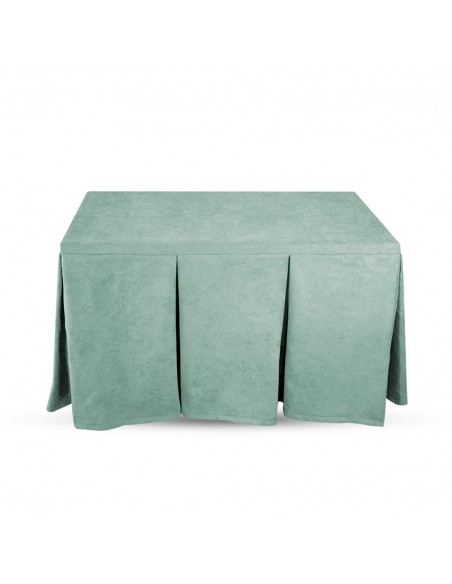 Enaguilla-Ropa para mesa camilla Tejido Anti-Manchas