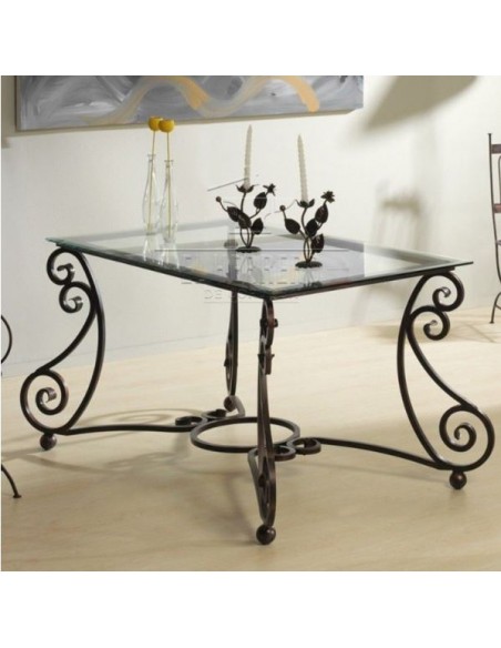 Mesa de forja Modelo MARBELLA