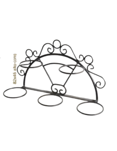 Macetero Forja Diámetro 17 cm Modelo 127A