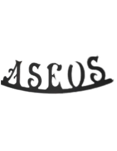 Letrero en Forja "Aseos"