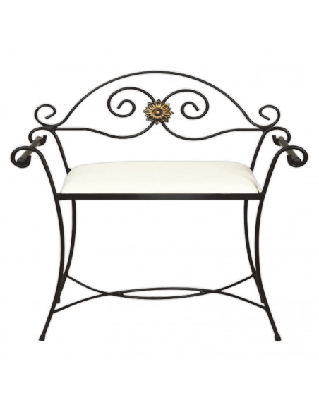 Banqueta de forja Benamejí